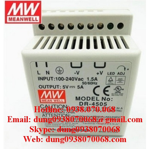 Nguồn MEAN WELL DR-4505, DR-4512, DR-4515, DR-4524