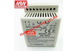 MEAN WELL DINRAIL DR-4505, DR-4512, DR-4515, DR-4524