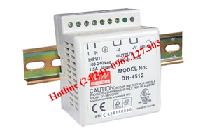 MEAN WELL DINRAIL DR-4505, DR-4512, DR-4515, DR-4524