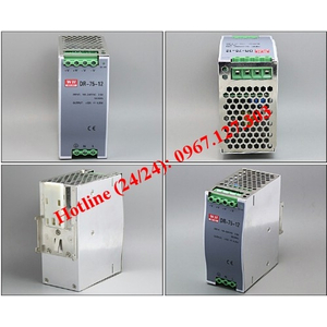 MEAN WELL DINRAIL DR-75-12, DR-75-24, DR-75-48