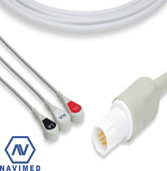 Cáp ECG tương thích Draeger