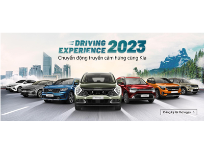DRIVING EXPERIENCE 2023, CHUYỂN ĐỘNG TRUYỀN CẢM HỨNG CÙNG KIA