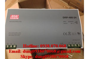 Bộ nguồn mean well DRP-480-24, DRP-480-48