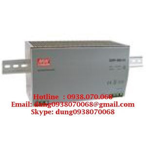 Bộ Nguồn MEAN WELL DRP-480-24 (24V/20A) gắn thanh ray