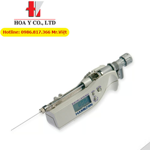 DS80100 Hamilton | Syringe tiêm mẫu sắc ký lỏng điện tử 1 µL Microliter Knurled Hub