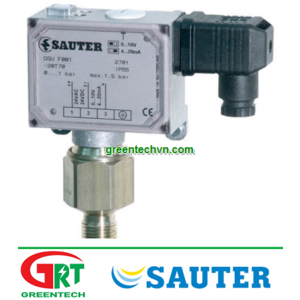 Sauter DSU | Cảm biến áp suất Sauter DSU | pressure transducer | Sauter Vietnam