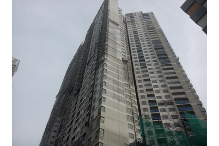 Dự án phục hồi kính trầy xước tại tòa Landmark 6 khu Vinhome Center Tân Cảng