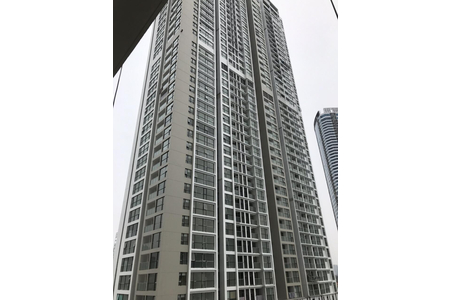 Dự án phục hồi kính trầy xước tại tòa Landmark Plus 1,2 khu Vinhome Center Tân Cảng