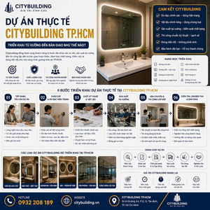 DỰ ÁN THỰC TẾ CITYBUILDING TP.HCM TRIỂN KHAI TỪ XƯỞNG ĐẾN BÀN GIAO NHƯ THẾ NÀO