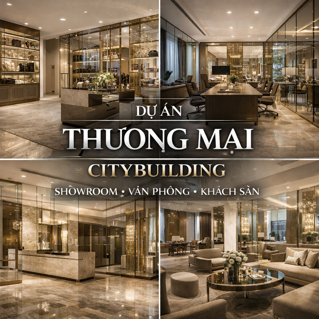 👉 Hệ dự án tại Citybuilding phản ánh năng lực triển khai thực tế, tư duy kỹ thuật và chuẩn mực gương – kính trong không gian dân dụng, thương mại và thang máy. Không bán hàng – không báo giá – tập trung vào cách làm đúng.