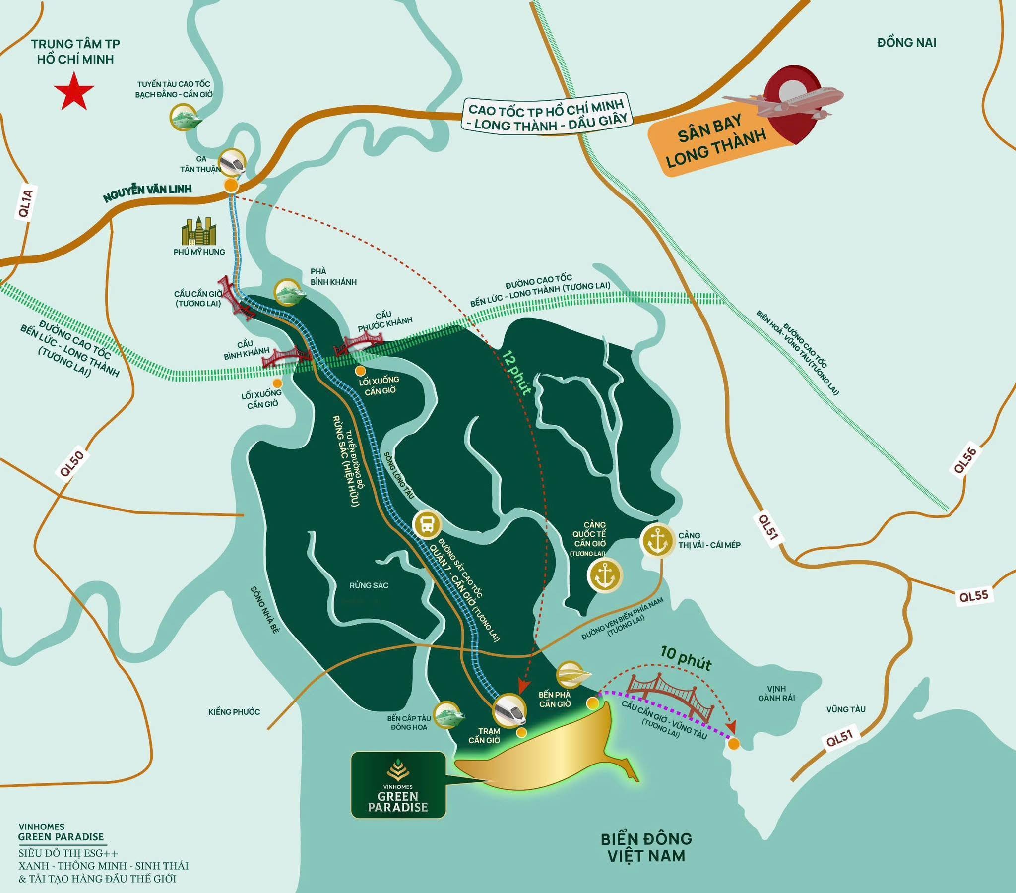 Trung tâm tam giác logistics vàng