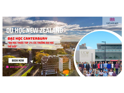 DU HỌC NEW ZEALAND CÙNG VỚI TRƯỜNG ĐẠI HỌC CANTERBURY