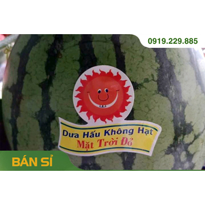 DƯA HẤU KHÔNG HẠT MẶT TRỜI ĐỎ (thùng 40kg)