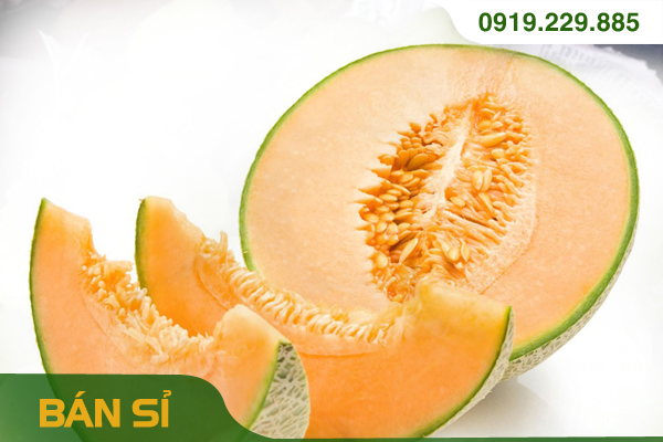DƯA LƯỚI RUỘT CAM (thùng 30kg-50kg)