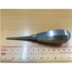 Dụng cụ bẩy răng Bein, đầu tròn sắc Fig.1 Hilbro 62.503.03