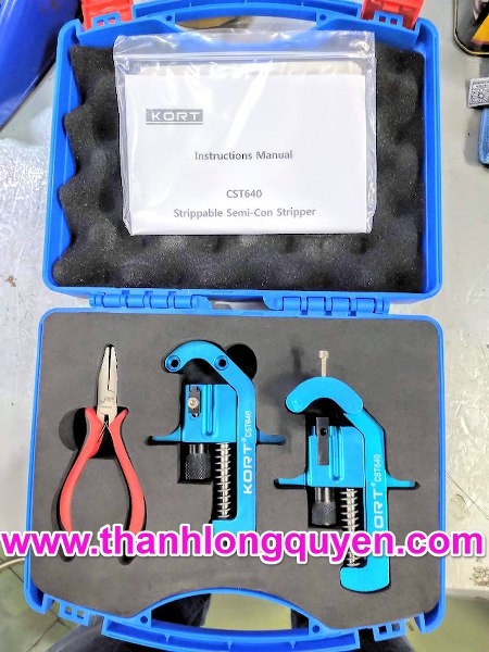 Dụng cụ bóc tách lớp vỏ bán dẫn của cáp điện KT640 CST640 Dụng cụ bóc tách lớp vỏ bán dẫn của cáp điện KT640 CST640
