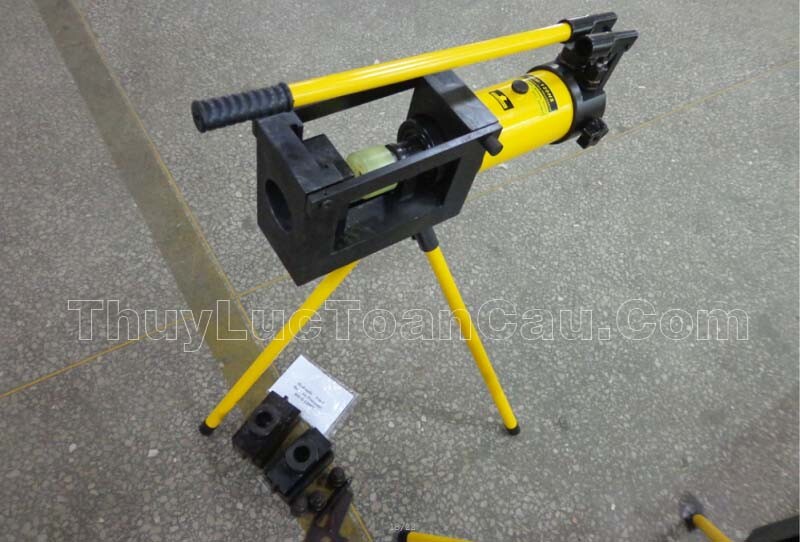 Dụng cụ gia công thanh cái đồng HHM-120HS - Gia công đột cắt uốn thanh cái 3 trong 1 bằng lực tay