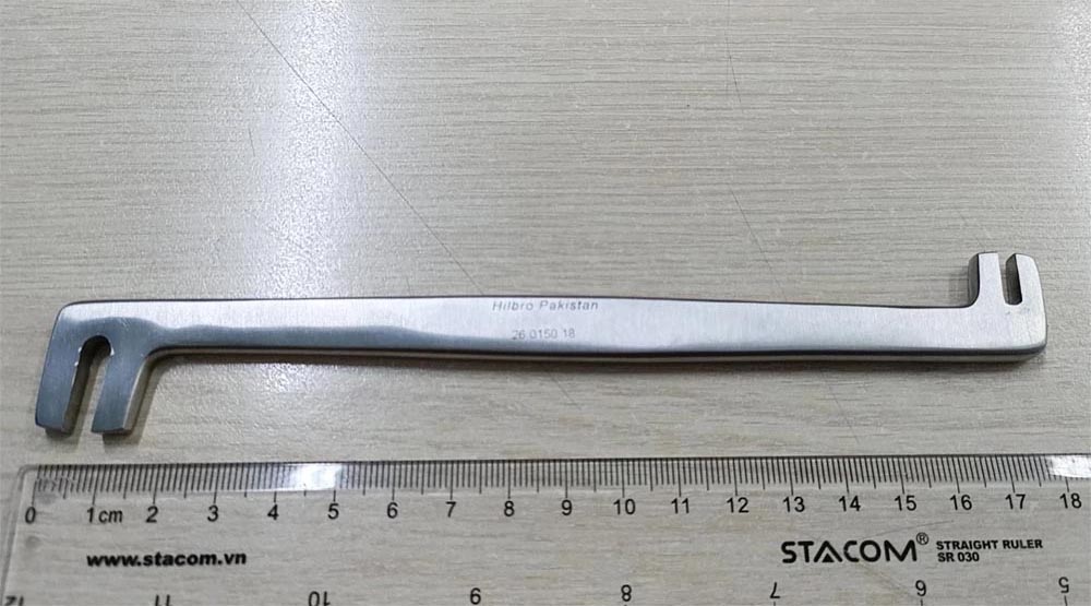 Dụng cụ uốn nẹp 18 cm Hilbro 26.0150.18
