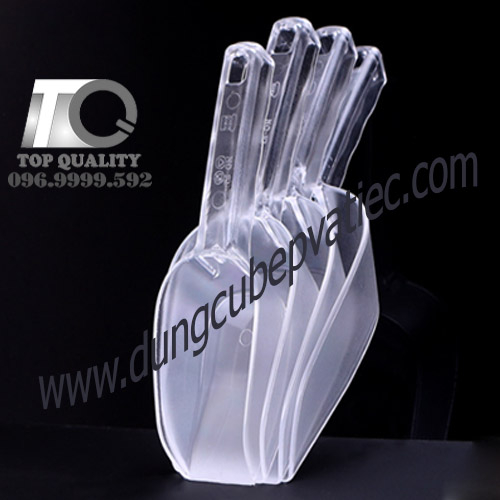 dụng cụ xúc đá, dụng cụ xúc đá bằng nhựa, muỗng xúc đá inox, thìa xúc đá, xẻng xúc đá inox, xúc đá inox lớn, xúc đá 
