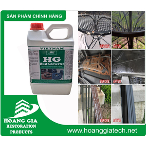 Dung dịch biến đổi Rỉ Sắt HG RUST CONVERTER 2000ML