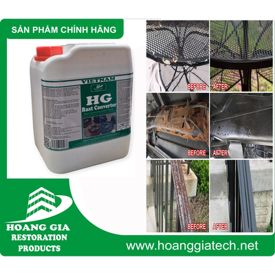 Dung dịch biến đổi Rỉ Sắt HG RUST CONVERTER5000ML