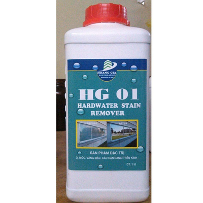 Dung dịch đánh bay ố, bẩy màu, cáu cặn trên kính 1000ML