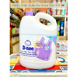 Dung dịch giặt Dnee 3 Lít (màu tím) 🇹🇭