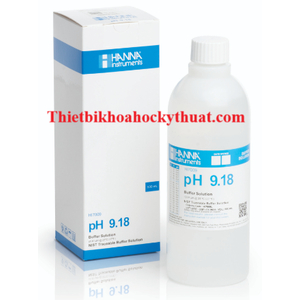 Dung Dịch Hiệu Chuẩn pH 9.18, Chai 500mL HI7009L