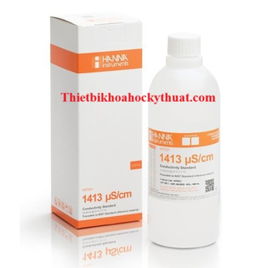 Dung Dịch Hiệu Chuẩn Độ Dẫn (EC) 1413 µS/cm, Chai 500mL - HI7031L