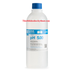 Dung Dịch Hiệu Chuẩn pH 5.00, 500 mL - HI5005