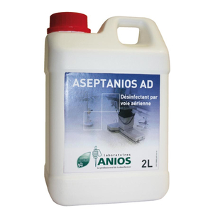 Dung dịch phun sương khử trùng các bề mặt bằng đường không khí Aseptanios AD (2 lít, 5 lít)