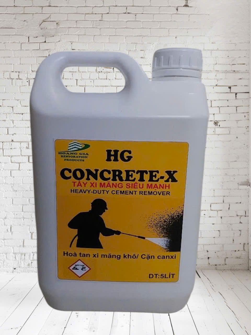 Dung dịch tẩy bê tông SUPER CRETE-X-W™ 5lít