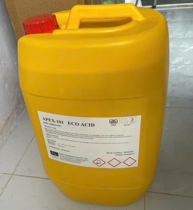 Dung dịch tẩy cáu cặn APEX-101 ECO ACID