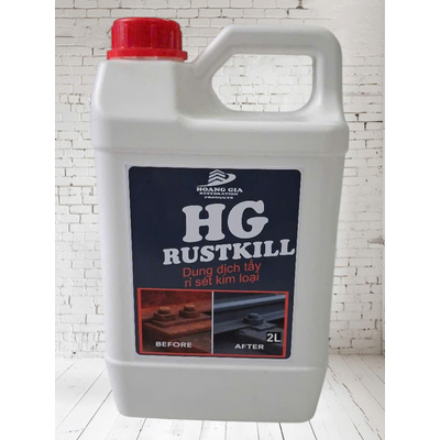 Dung dịch tẩy gỉ nhẹ thế hệ mới HG RUST-X™ 2 LÍT