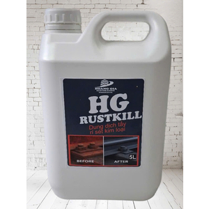 Dung dịch tẩy gỉ nhẹ thế hệ mới HG RUST-X™ 5 LÍT