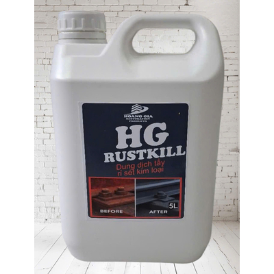Dung dịch tẩy gỉ nhẹ thế hệ mới HG RUST-X™ 5 LÍT