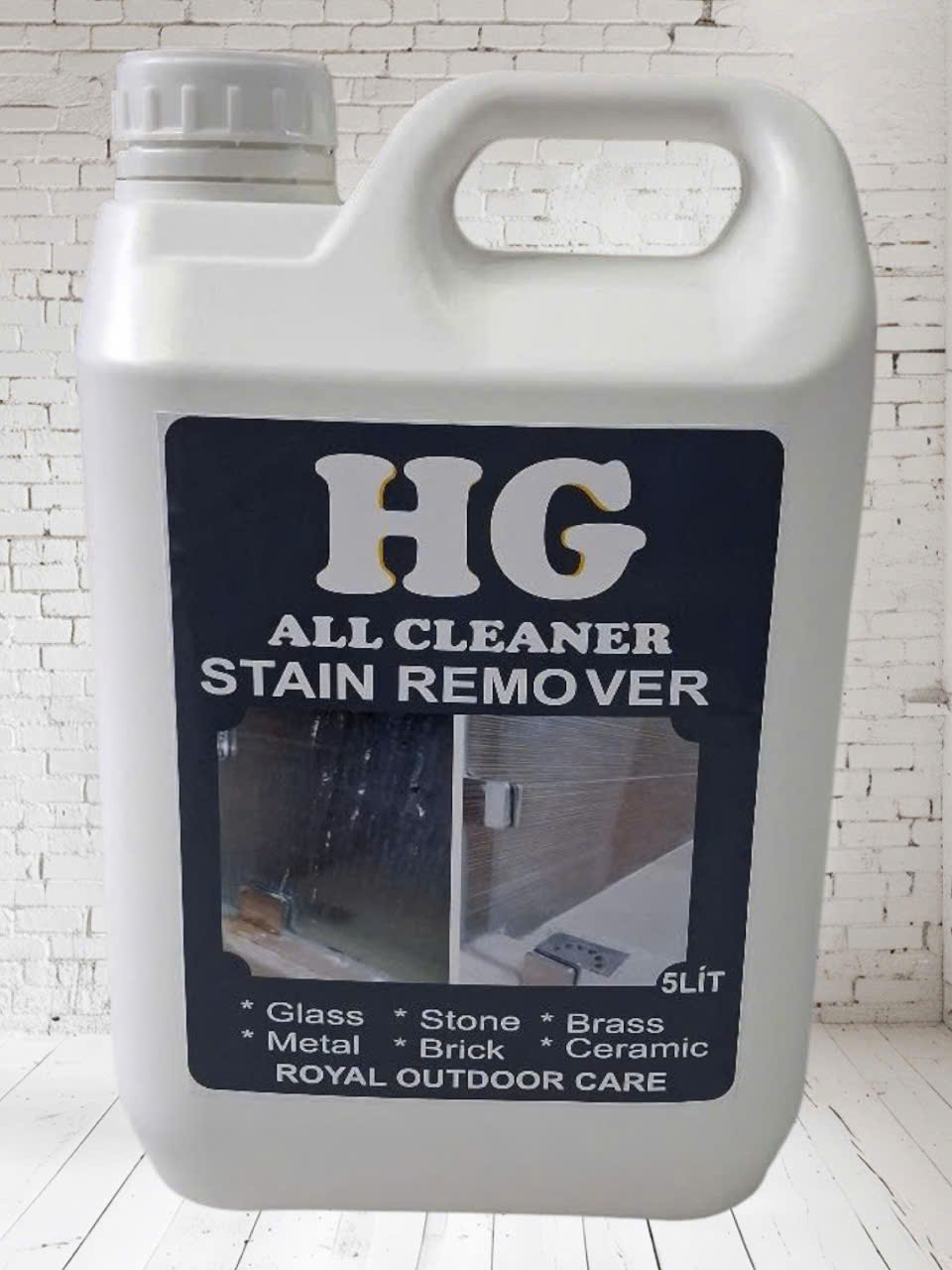 Dung dịch tẩy mốc, cặn vôi, gỉ sét đa năng HG ALL CLEANER 5 LÍT