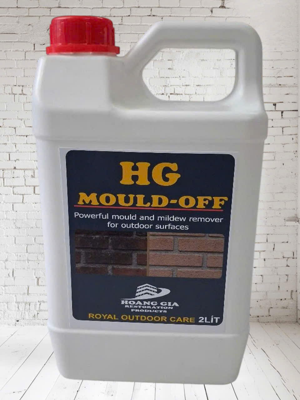 Dung dịch tẩy mốc mái ngói, gạch tường HG MOULD-OFF™ 2 LÍT