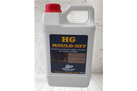 Dung dịch tẩy mốc mái ngói, gạch tường HG MOULD-OFF™ 2 LÍT