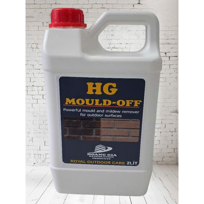 Dung dịch tẩy mốc mái ngói, gạch tường HG MOULD-OFF™ 2 LÍT