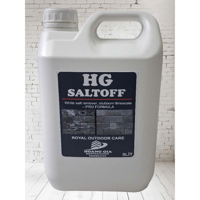DUNG DỊCH TẨY MUỐI TRẮNG, CẶN VÔI MẠNH HG SALTOFF 5000ML