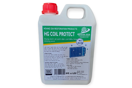 Dung dịch vệ sinh dàn coil điều hòa – Không acid HG COIL PROTECT™ 1LIT