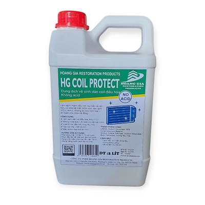 Dung dịch vệ sinh dàn coil điều hòa – Không acid HG COIL PROTECT™ 2 LIT