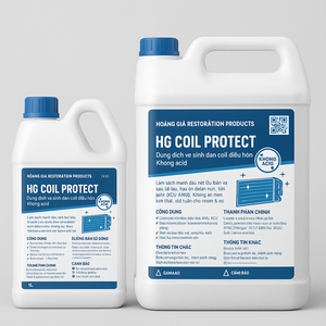 Dung dịch vệ sinh dàn coil điều hòa – Không acid HG COIL PROTECT™