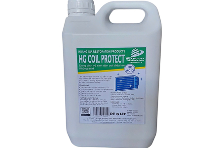 Dung dịch vệ sinh dàn coil điều hòa – Không acid HG COIL PROTECT™ 5LIT