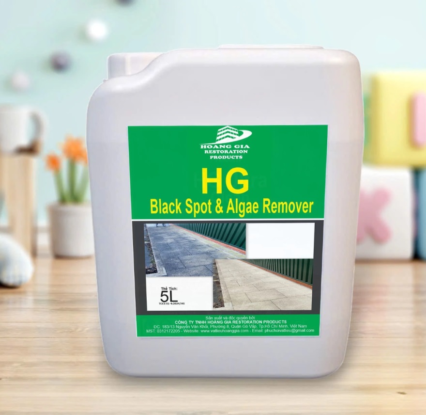Dung dịch vệ sinh và làm sạch HG Black Spot & Algae Remover 5L