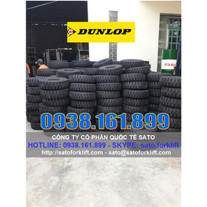 Bánh đặc xe nâng hiệu Dunlop size 250-15/7.0