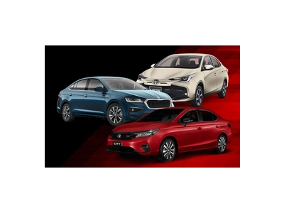 So sánh sedan hạng B: Honda CITY đấu với Vios, Skoda Slavia về trang bị