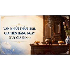 Văn Khấn Thần Linh, Gia Tiên Hàng Ngày Đầy Đủ