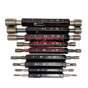 Dưỡng kiểm ren trong lỗ - thread plus gauge, thiết bị dưỡng ren, kiểm tra ren trong 6H, M2-M12